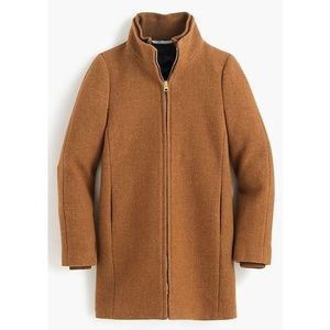 J. Crew Lodge Coat in Italian Stadium-Cloth Wool